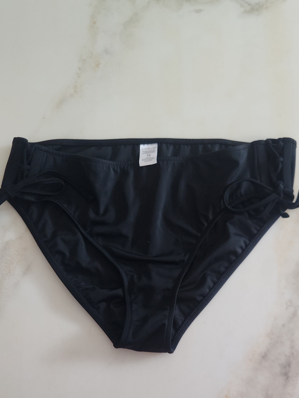 VENUS Black Women's Bikini Bottoms 14 Or 16! You Pick!
